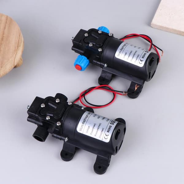 Mini elektrisk membranpump 120PSI 60W 5L/Min Högtrycks Se 2