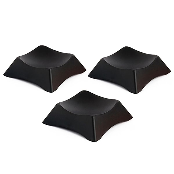 Ball Display Holder Rack Support Base For Football Rugby Maze B Black