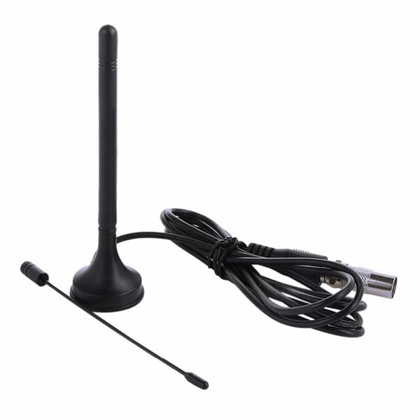 30dBi Innendørs Digital DVB-T/FM Freeview Antenne Forsterker Black