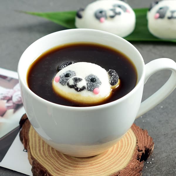 Panda Silikon Sjokoladeform Kake Isbrett Jelly Candy Cookie