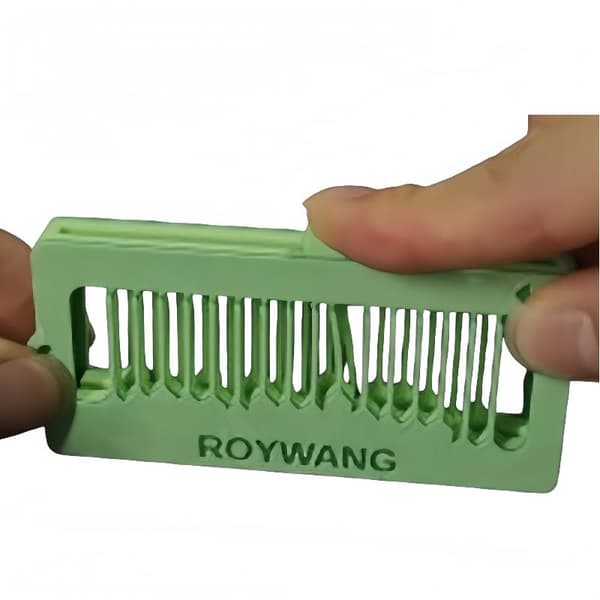 1 st Mini Wave Piano Nyckelring 3D-printad sensorisk leksak för A2