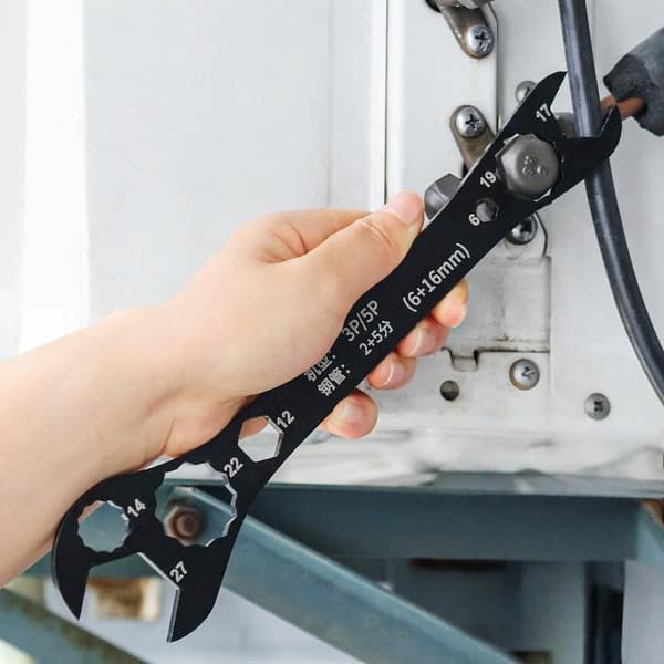 1 kpl ilmastointilaitteen avoin pää, kaksoispää kiinteä A3