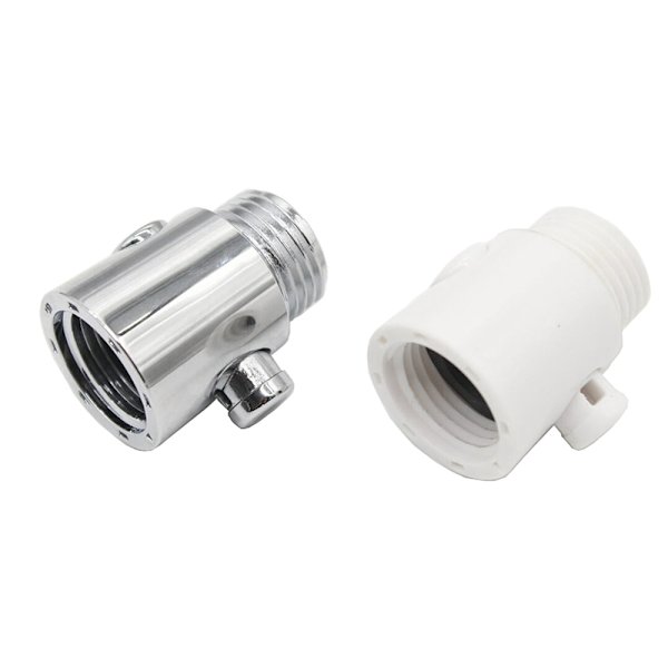 Hodearm Avlederventil Dusjhode Bidet Sprayer Hode Vann Sh Silver
