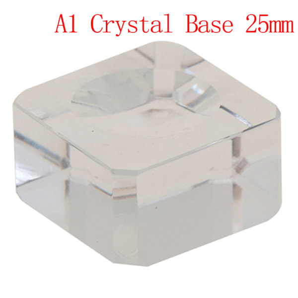 Crystal Wood Display Stand Base Holder For Crystal Ball Sphere A1