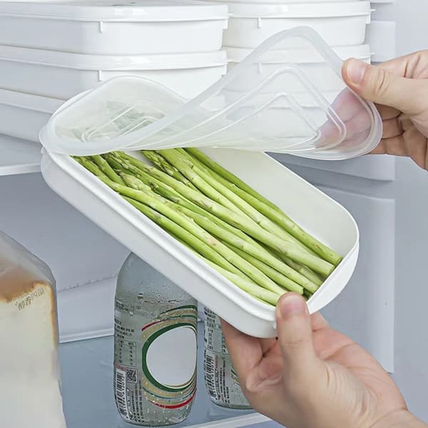 Kylskåpslåda som kan mikrovågsugnas, matlåda Bento S 5pcs