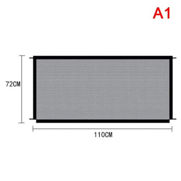 Kannettavat lemmikkieläinten aidat Taitettavat hengittävä mesh portti Pe 110*72cm