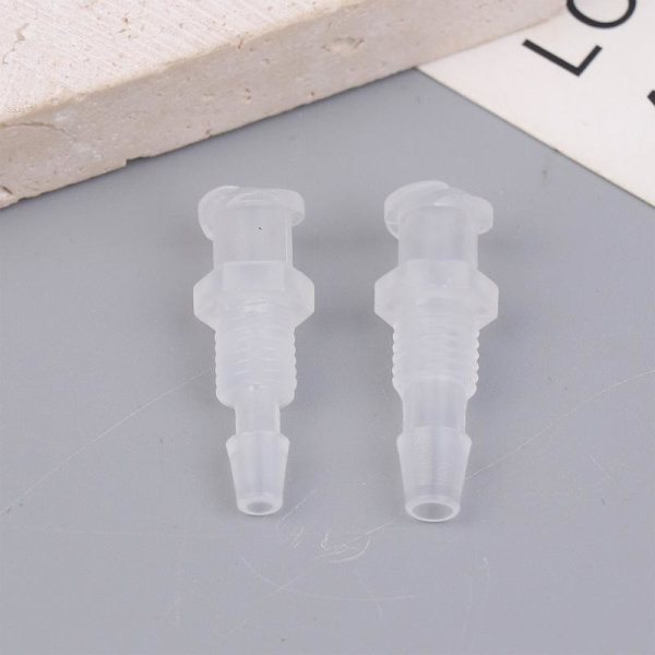Luer Lock Adapter Lige Gennem Plade PP Plast Luftventil P A3