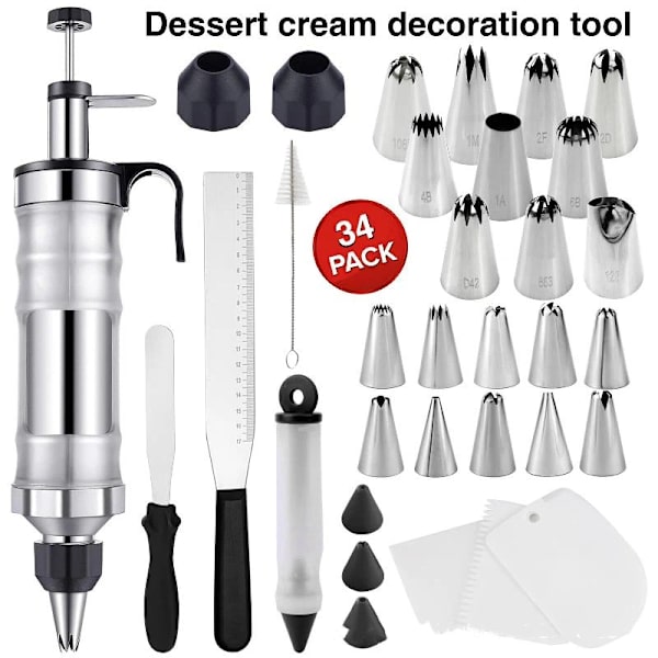 Dekorasjonssprøytesett 3