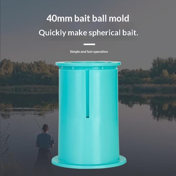 1/2 stk. karpefiskeri agn boilie flydende agnkugle maker udstyr 2Pcs