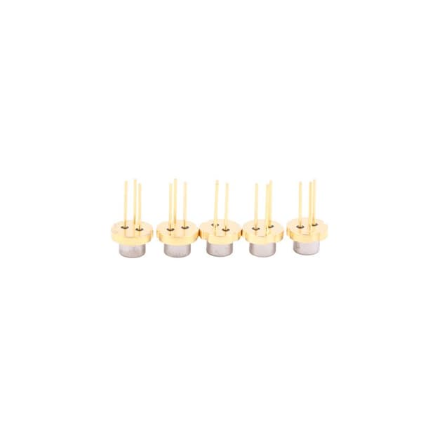 5 st 650nm 5/7/10mW Röd Diod N-typ DIY Modul Sensor Ljus 10mw