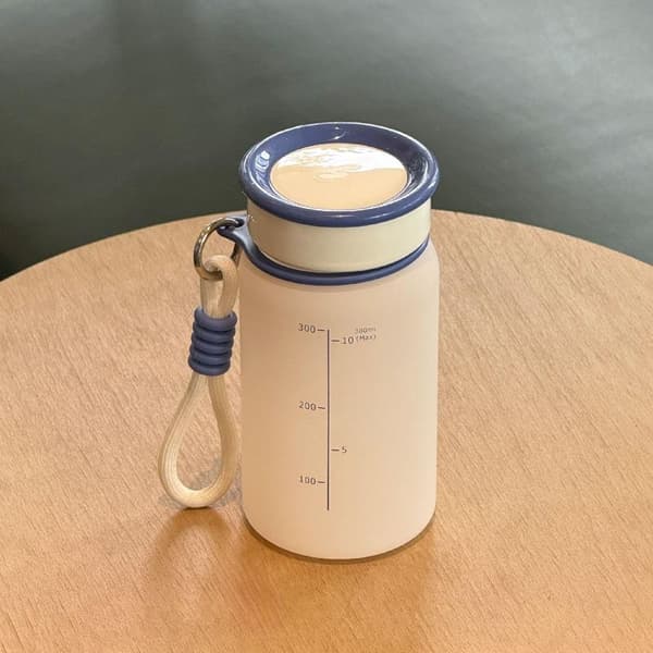 380ML Sportvattenflaska med stor kapacitet, gradientfärg Pink