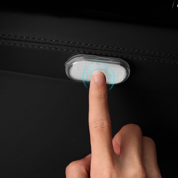 Auton LED-kosketusvalot Lukuvalot Langattomat auton sisätilat USB Ch White