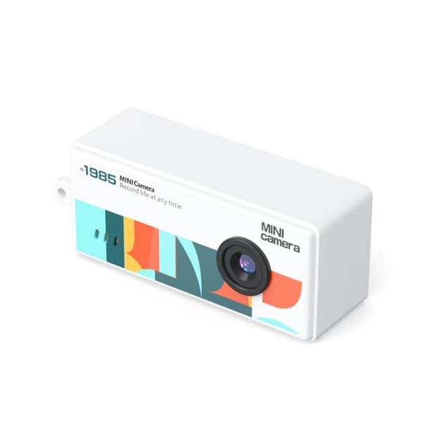 Mini CCD Retro Tumkamera Studentfotografering Videoinspelning Black