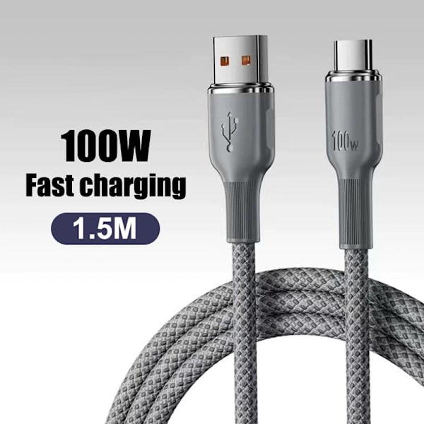 USB til Type C-kabel Hurtigopladning til Android-telefonoplader A2