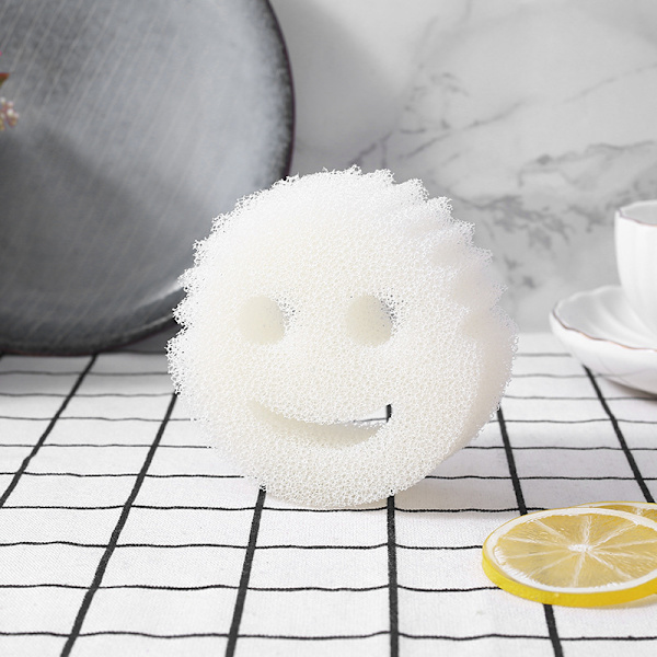 Kreativitet Smiley Magic Opvaskesvamp Husholdning Køkkenkrig White