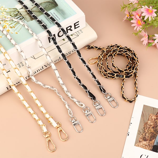 120cm Kukkaroketjuhihna Crossbody Käsilaukku Ketjut Vaihto Ch C