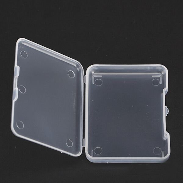 5 st Plast Transparent Med Lock Förvaringsbox Collection Contai