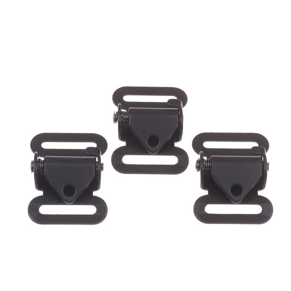 3PCS Utomhus Snabbkoppling Kamspänne Sling Spänne Fjäderbelastat 3PCS
