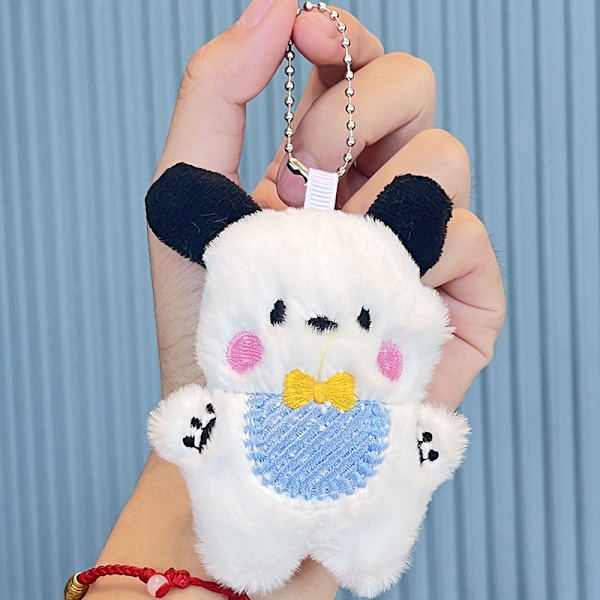 e Pehmo penturiipus Creative Doll Avaimenperä Laukku Avaimenperä Auto K Blue