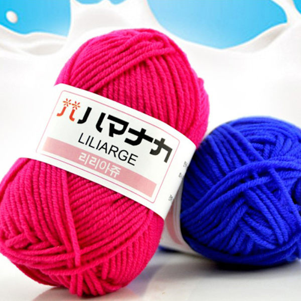Milk Sweet Soft Cotton Baby Knitting Villalanka Paksu lanka kuitu A3