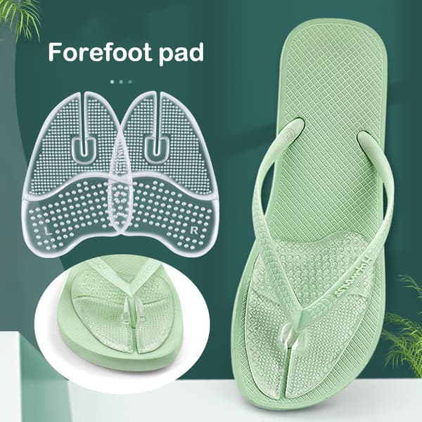 1 Par Flip Flops Sandaler Kuddar Pad Tå Framfotsinsats Sko