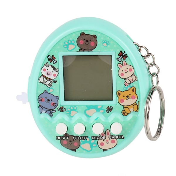 Electronic Pet hine Mini Pocket Electronic Game hine Pet Egg Pe Green