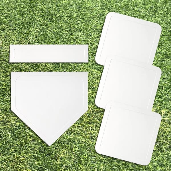 1/5 stk. gummi baseball softball plate vanntett basebag pitch 5Pcs 1Set