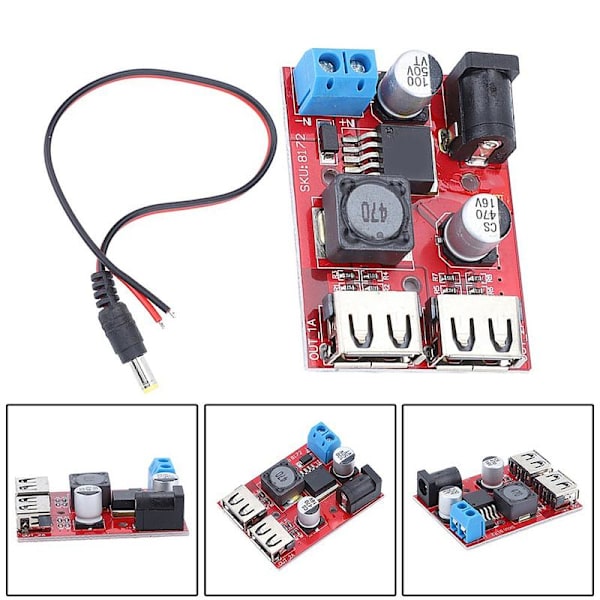 Solar Controller Oplader 3a Opladningsmodul Automatisk Kort Sol