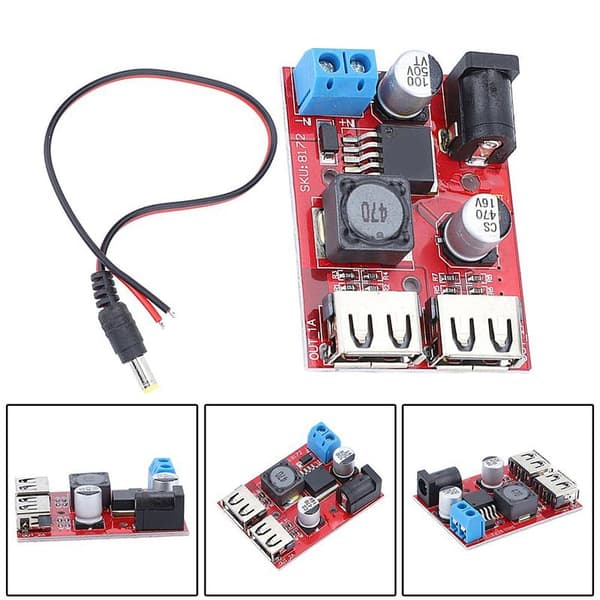 Solladdningsregulator 3a Laddningsmodul Automatisk Kort Sol
