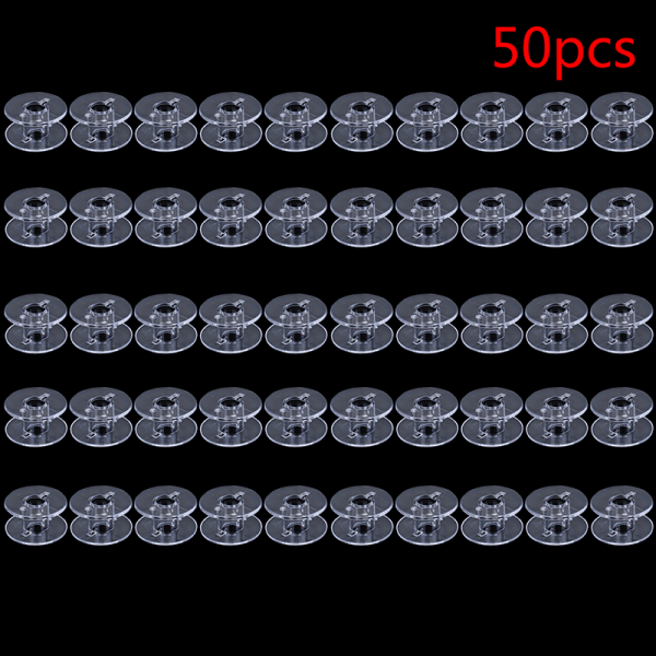 10/50 st Plastspolar Sy spolar för trådspolar P50