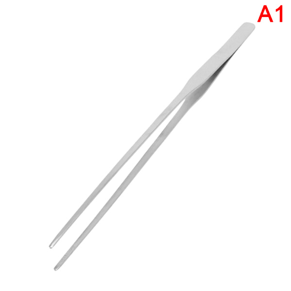 Rostfritt stål Aquarium Pincett Tång Fish Tank Aquascape Straight 27cm