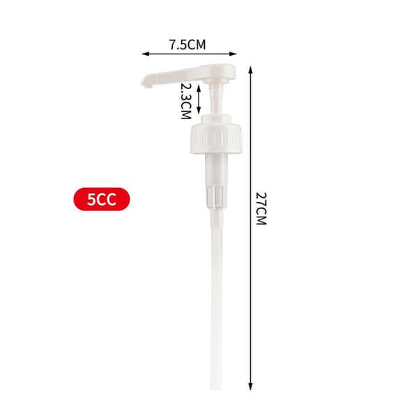 1100ml kaffesirapsdispenser Multifunktionshonungssås Ketchu 5CC