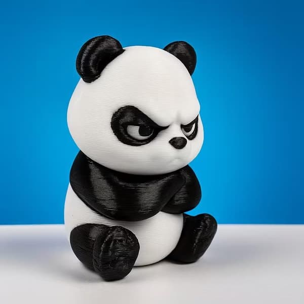 3D-printet sint pandafigur A
