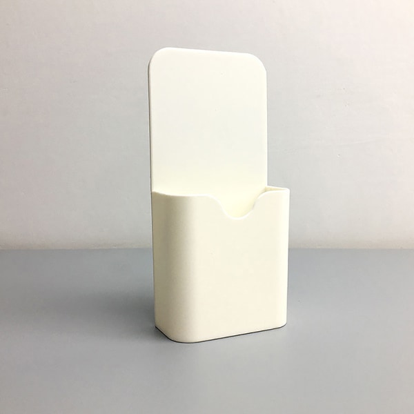 Magnetisk Kylskåp Förvaringsbox Burkar Marker Pennhållare Offic White S