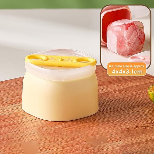 Stor isboldform silikone isterningebakke form DIY isboldmaskine Pink