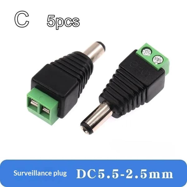 Mann Kvinne Kameraovervåking Videokabel Pluggkontakt Uten Lodding C