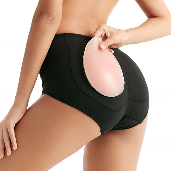 Kvinner Sexy silikoninnsats Hip Up Butt Lifter Buttocks Removable 300G