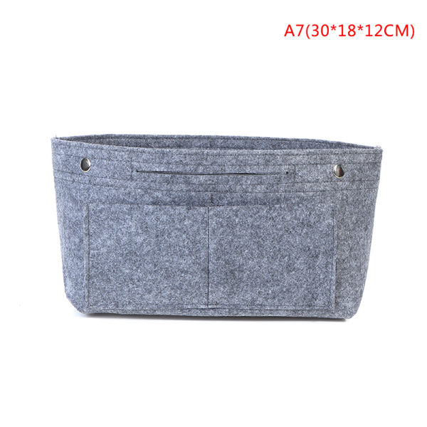 Handväska Organizer Väska Handväska Insättningsväska för kvinnor A7(30*18*12CM)