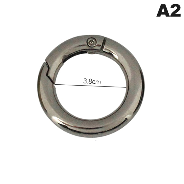 Spring Gate O Ring Avattava Avaimenperä Avain Nahkalaukku Käsilaukku Bel A2