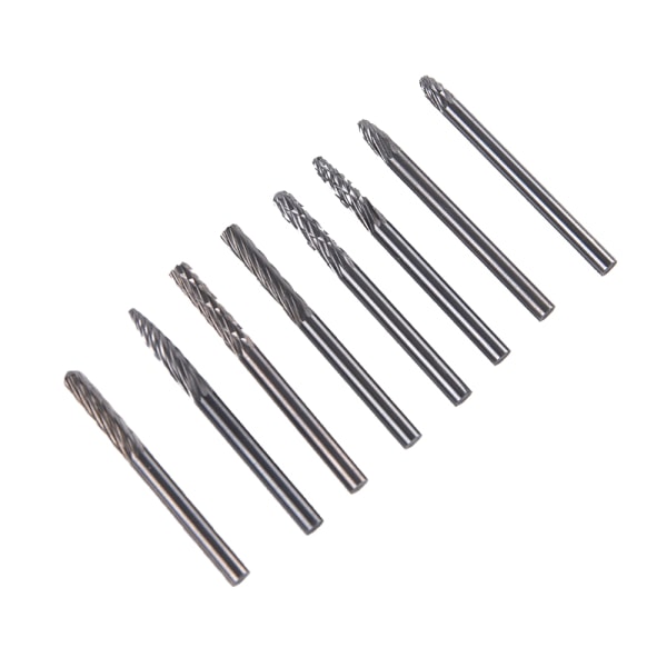 Tungsten Rotary File Hard Legering Rotary Bur Drill Bit Gravering A8