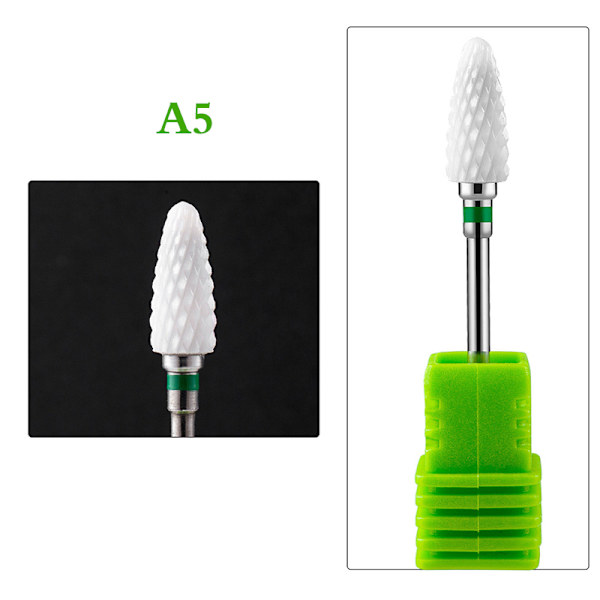 1 STK keramisk wolfram neglebor fil til elektrisk manicure A5