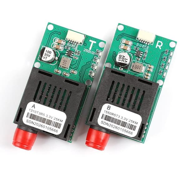 TTL Optisk Transceiver Modul DC 5V5 26V FC Interface Til Drone 40kmA