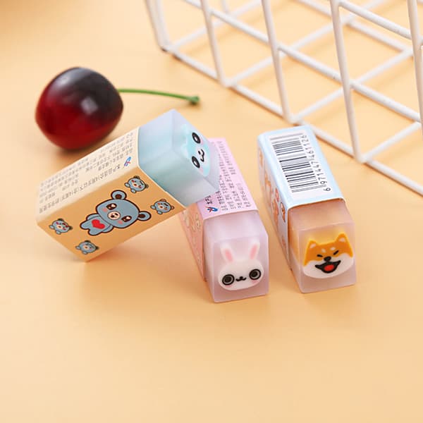 Suddgummi för barn suddgummi stationär kawaii brevpapper