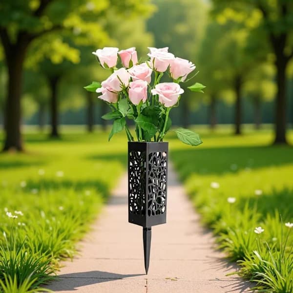 Utendørs hageblomsterkurver B