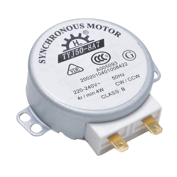 CW/CCW Mikrobølgeplate dreieskive Synkronmotor