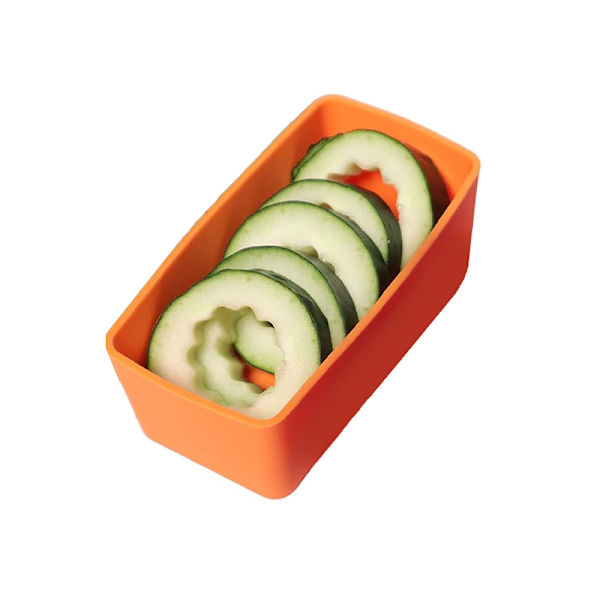1kpl Silikonitarvikkeet Sushi Säilytys Liner Soft Lunch Box Be Orange L