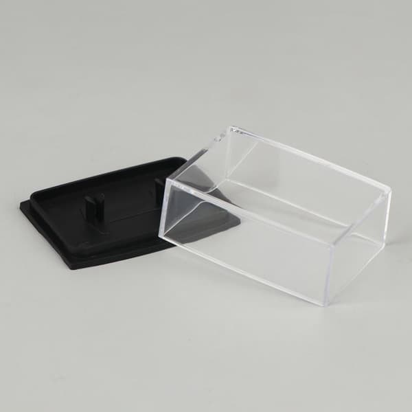 5/10 st Manschettknappar Box Transparent Smyckesdisplay Flerpack 5PCS
