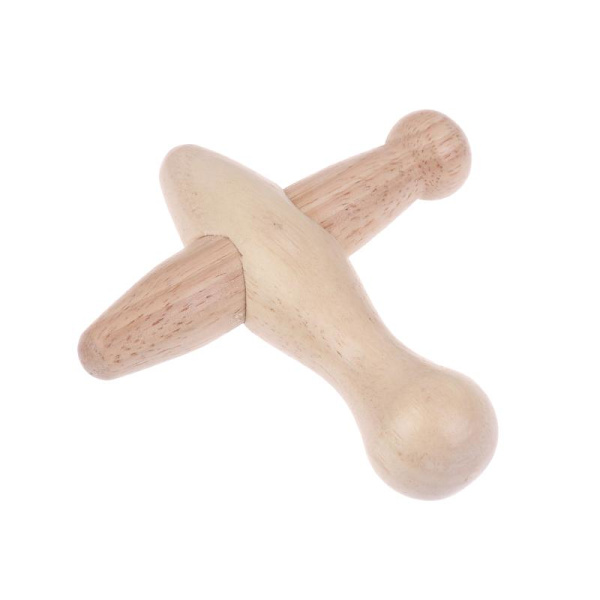 Trigger Point Massager Verktyg Korsformad Lymfdränage Ful