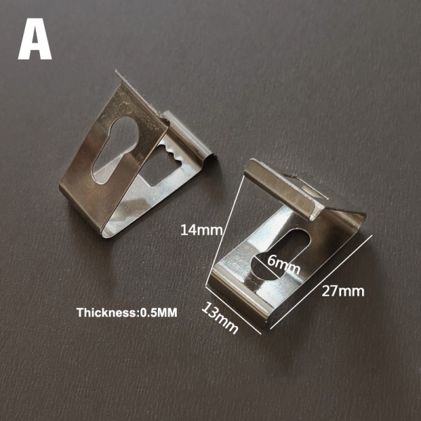 20st Fotoram Clips Fästelement Krokar Turn Clip Hanger Painti A
