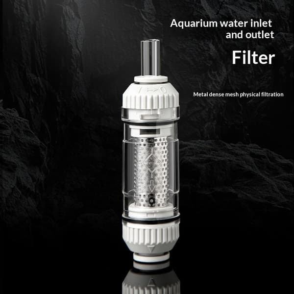 Akvarium Inn-/Utløpsfilter Mini Nedsenkbar Vannrensing